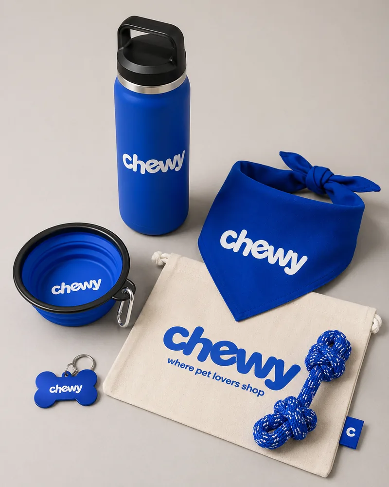 Chewy branded merch by Better Swag