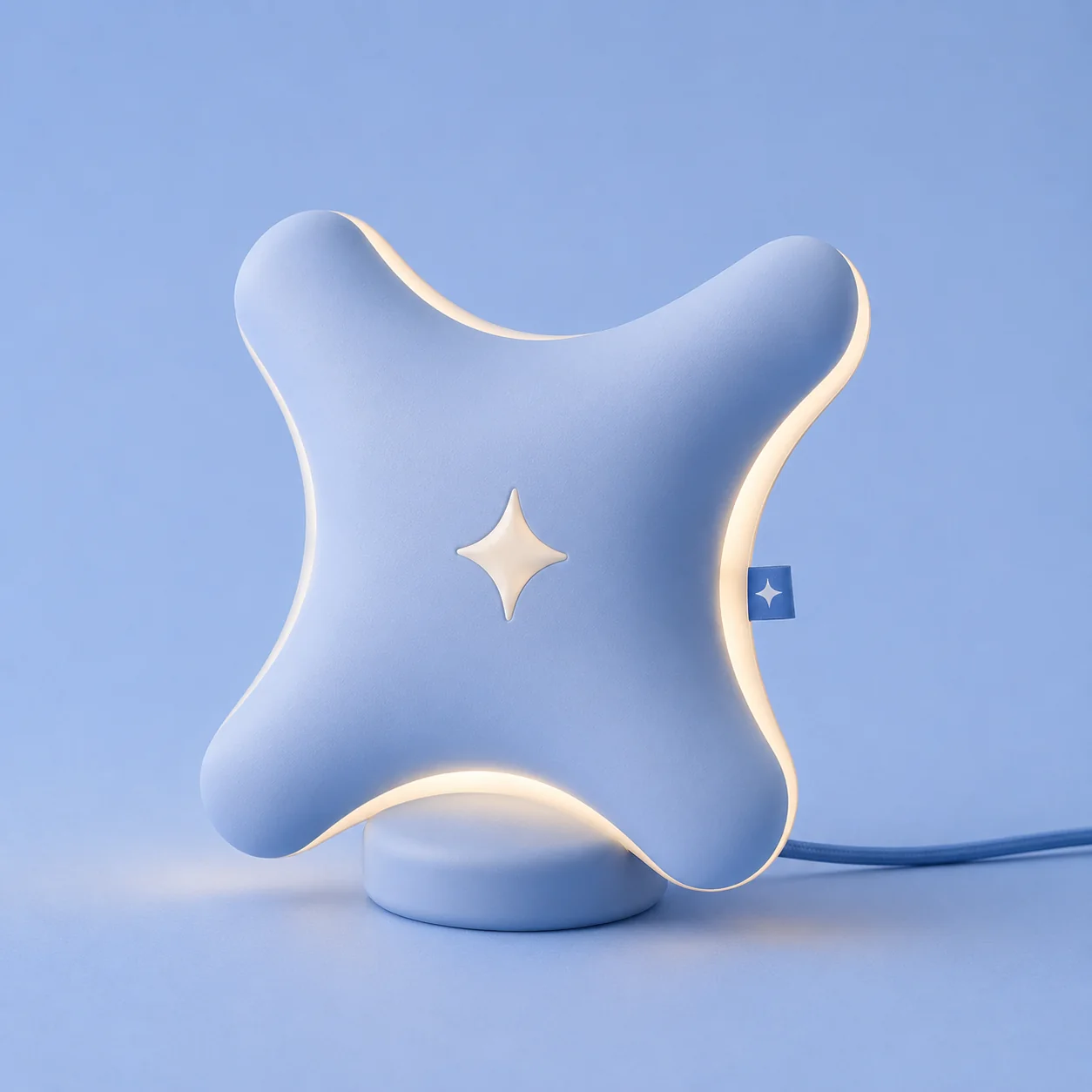 Plush star mascot made by Better Studio