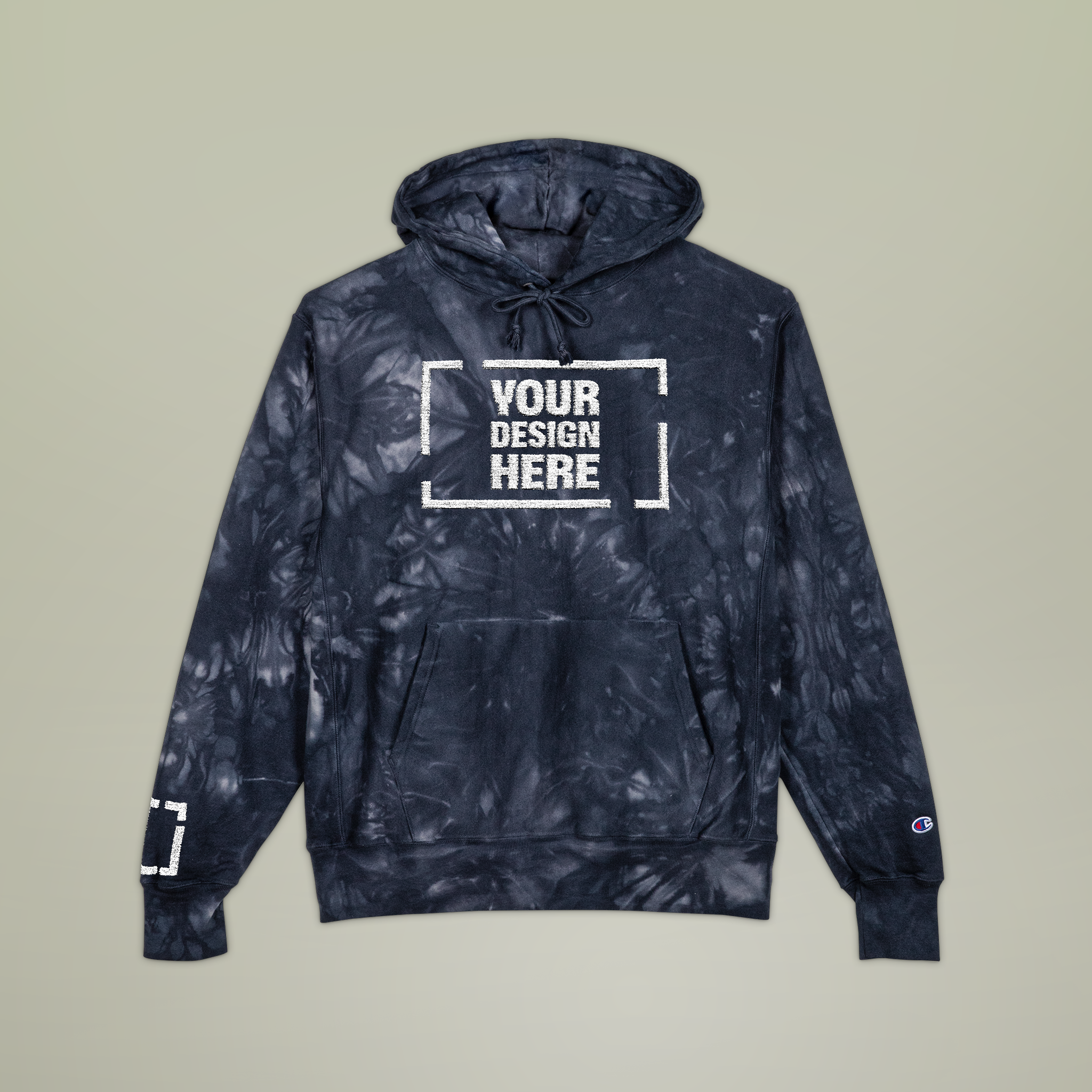 Champion Unisex Champion Tie-Dye Hoodie (Embroidery)