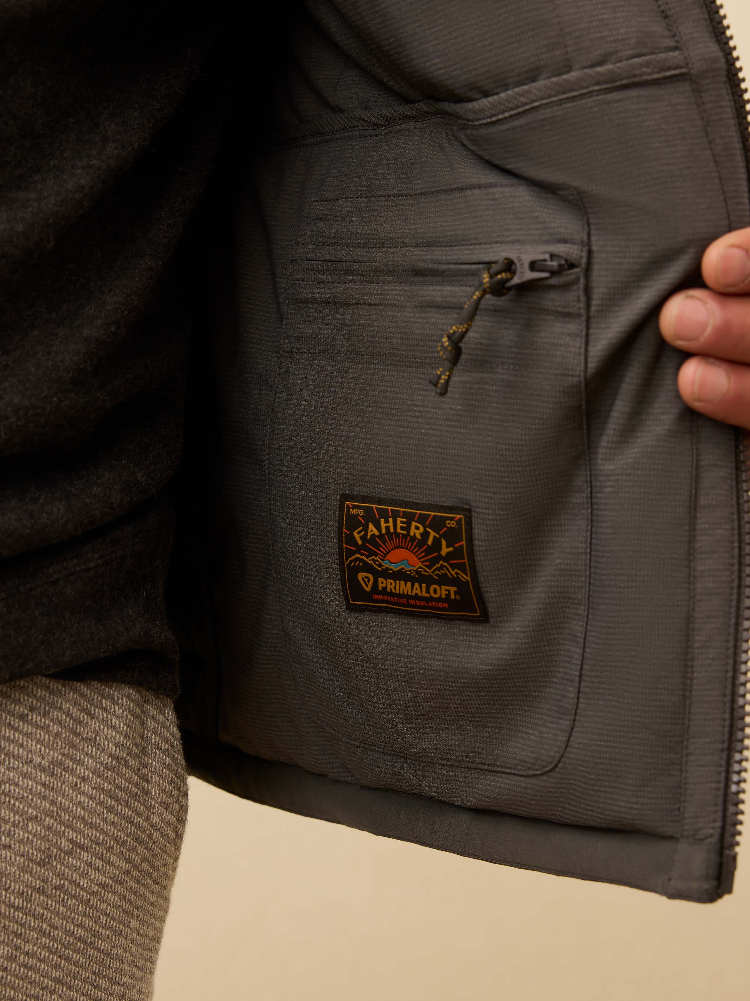 Faherty Doug Good Feather Horizon Series Hoodie