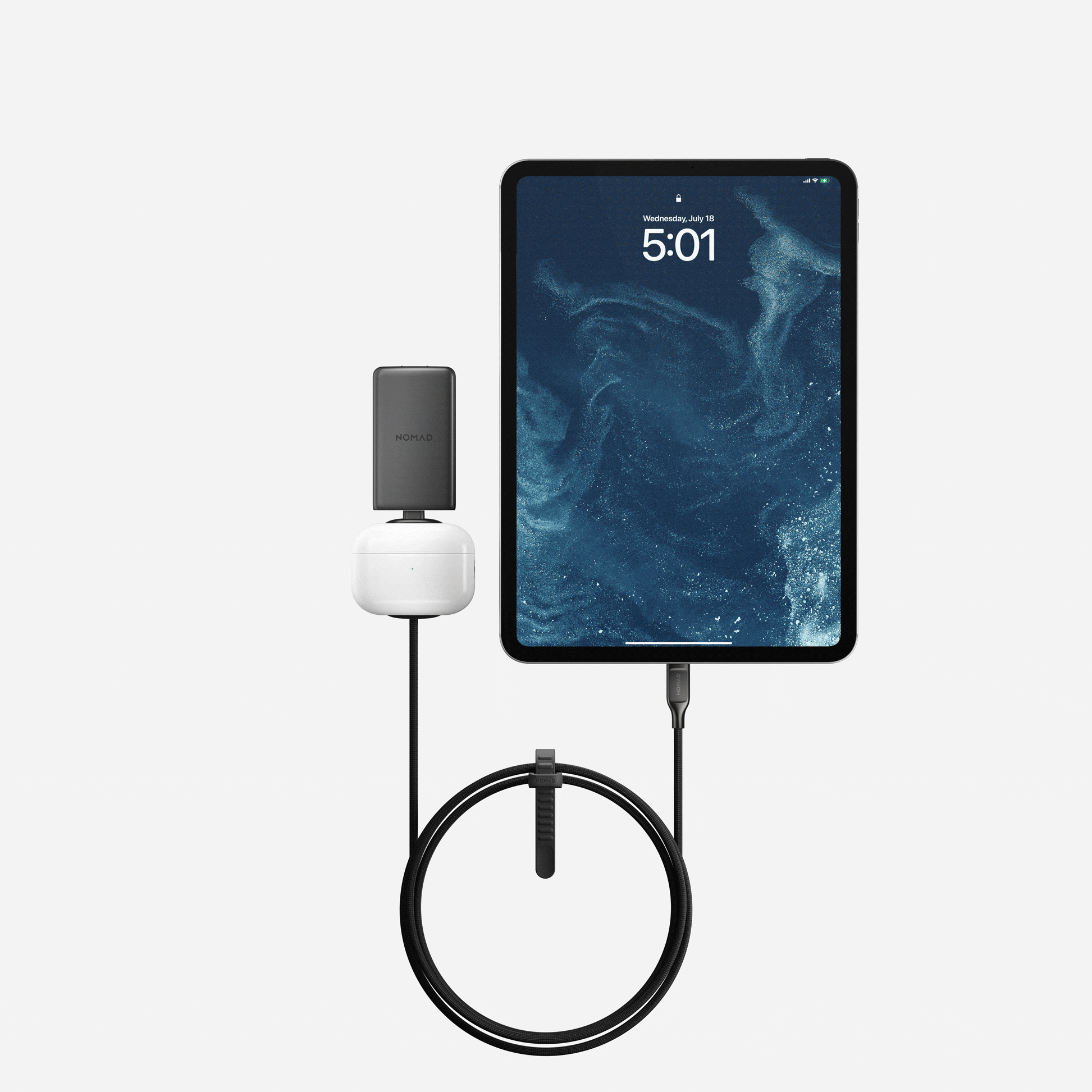Nomad Goods Universal Cable for Apple Watch | 1.5m | Carbide