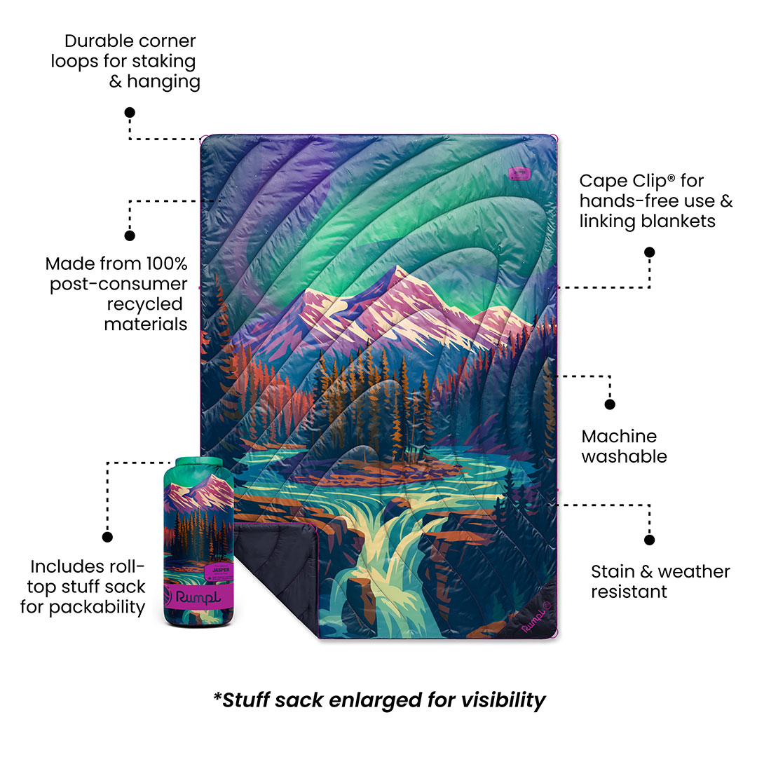 Rumpl Original Puffy Blanket - Jasper