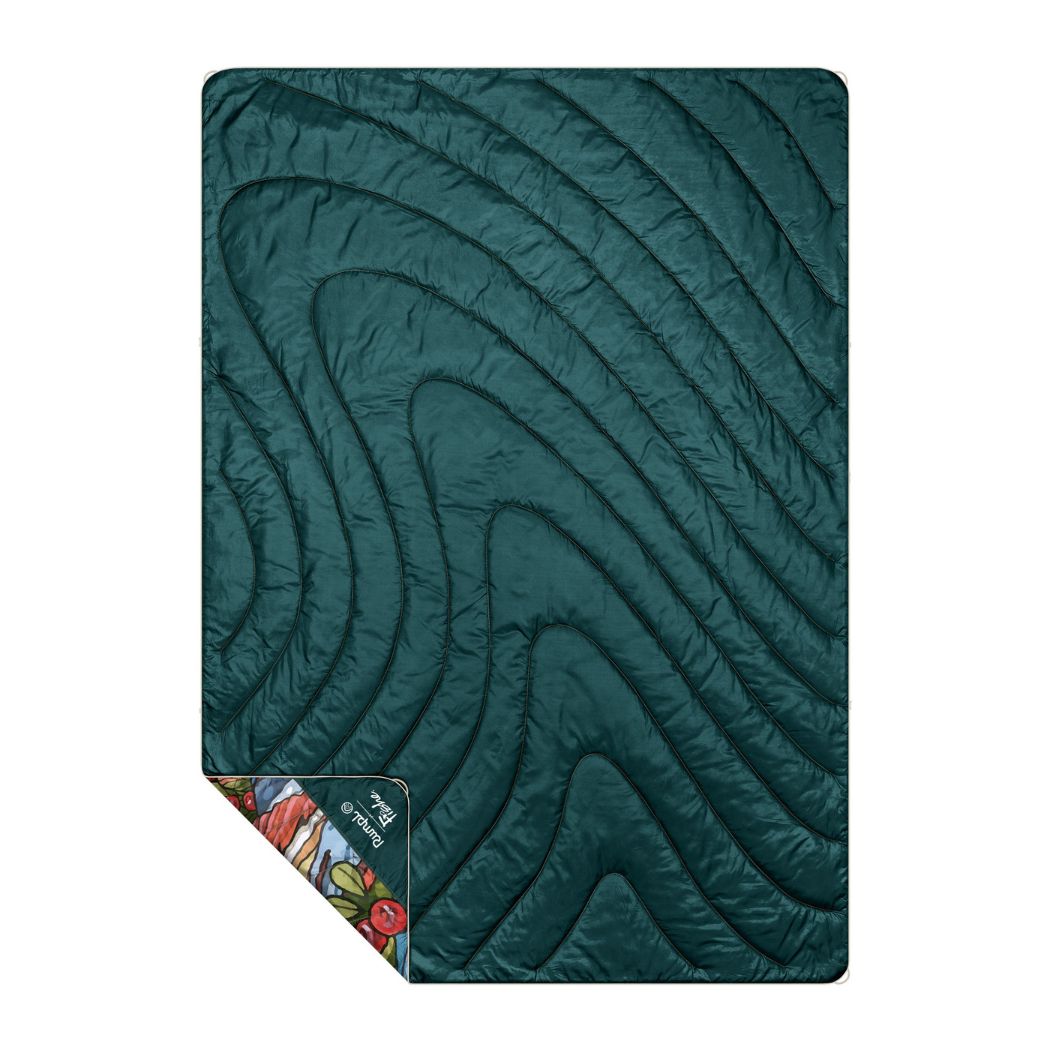 Rumpl Original Puffy Blanket - Fishe - Arctic Char