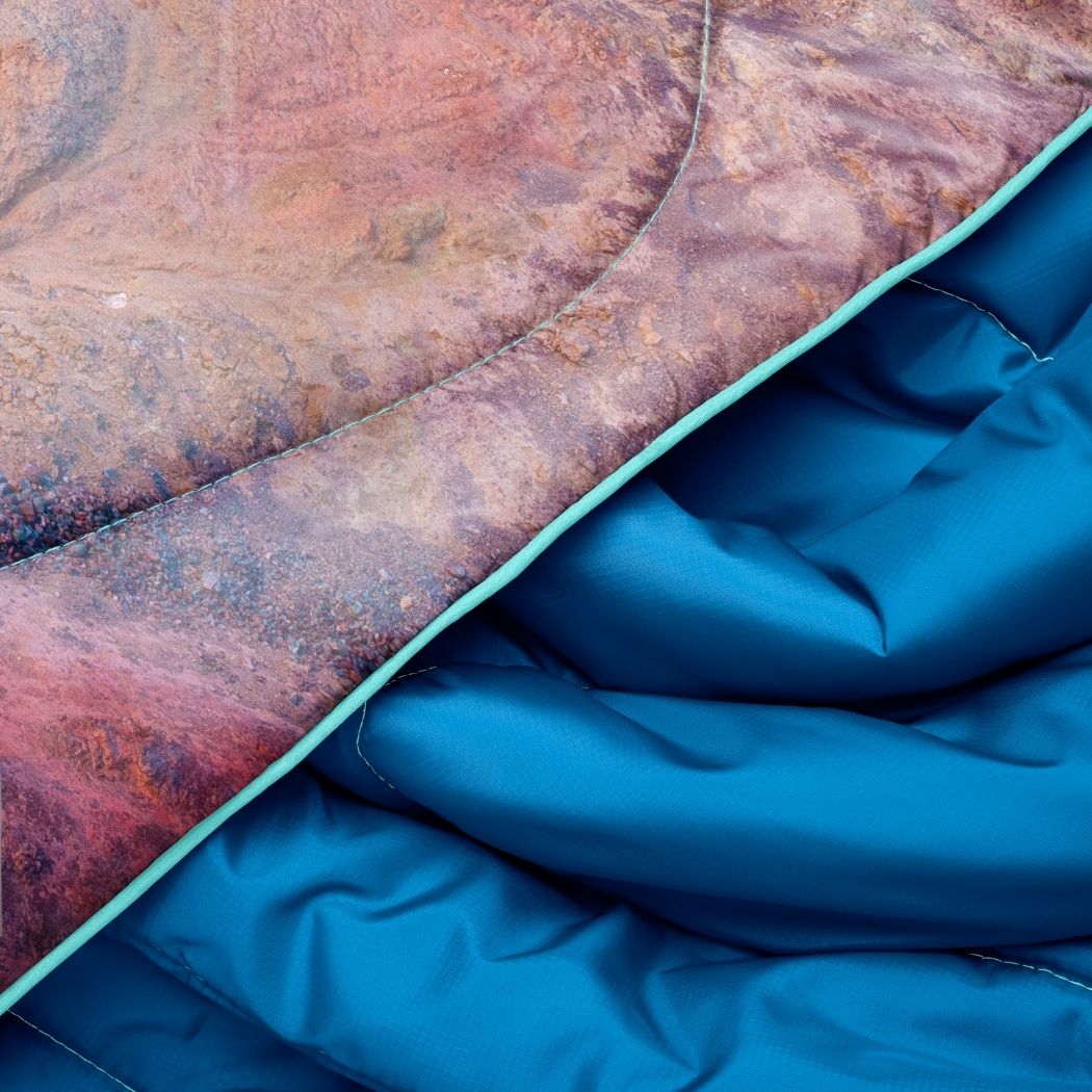 Rumpl Original Puffy Blanket - Death Valley Dawn