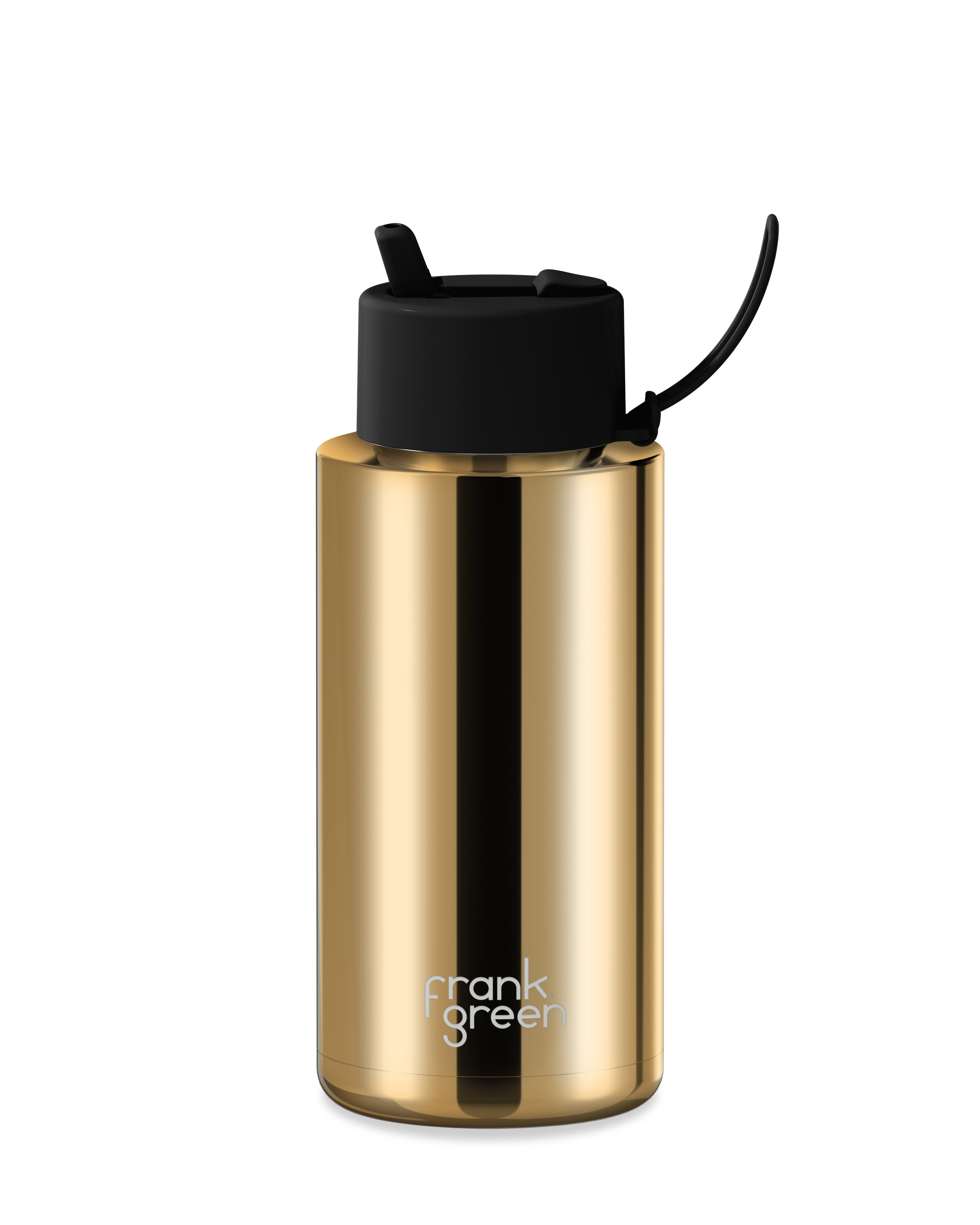 Frank Green Chrome Ceramic Reusable Bottle