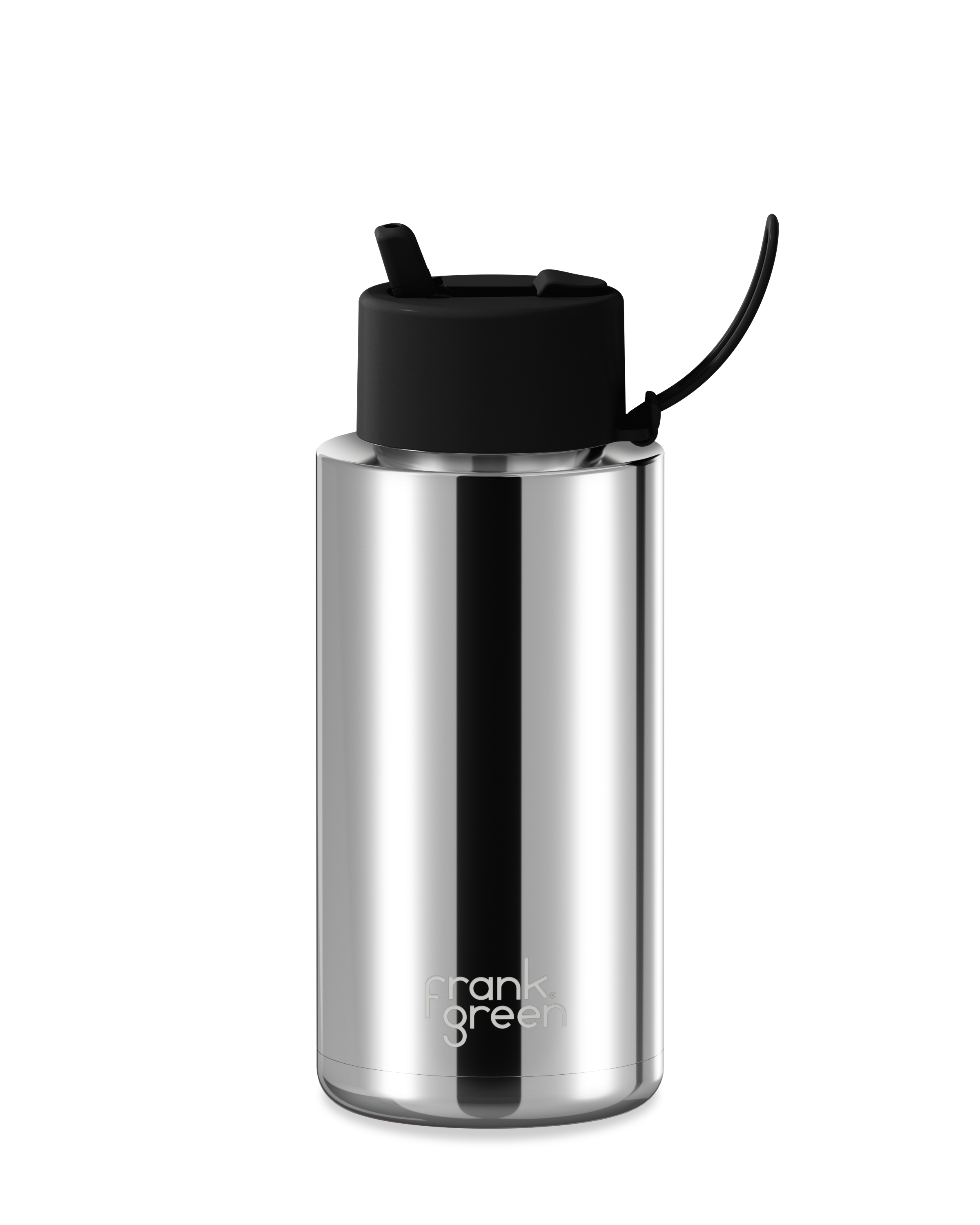 Frank Green Chrome Ceramic Reusable Bottle
