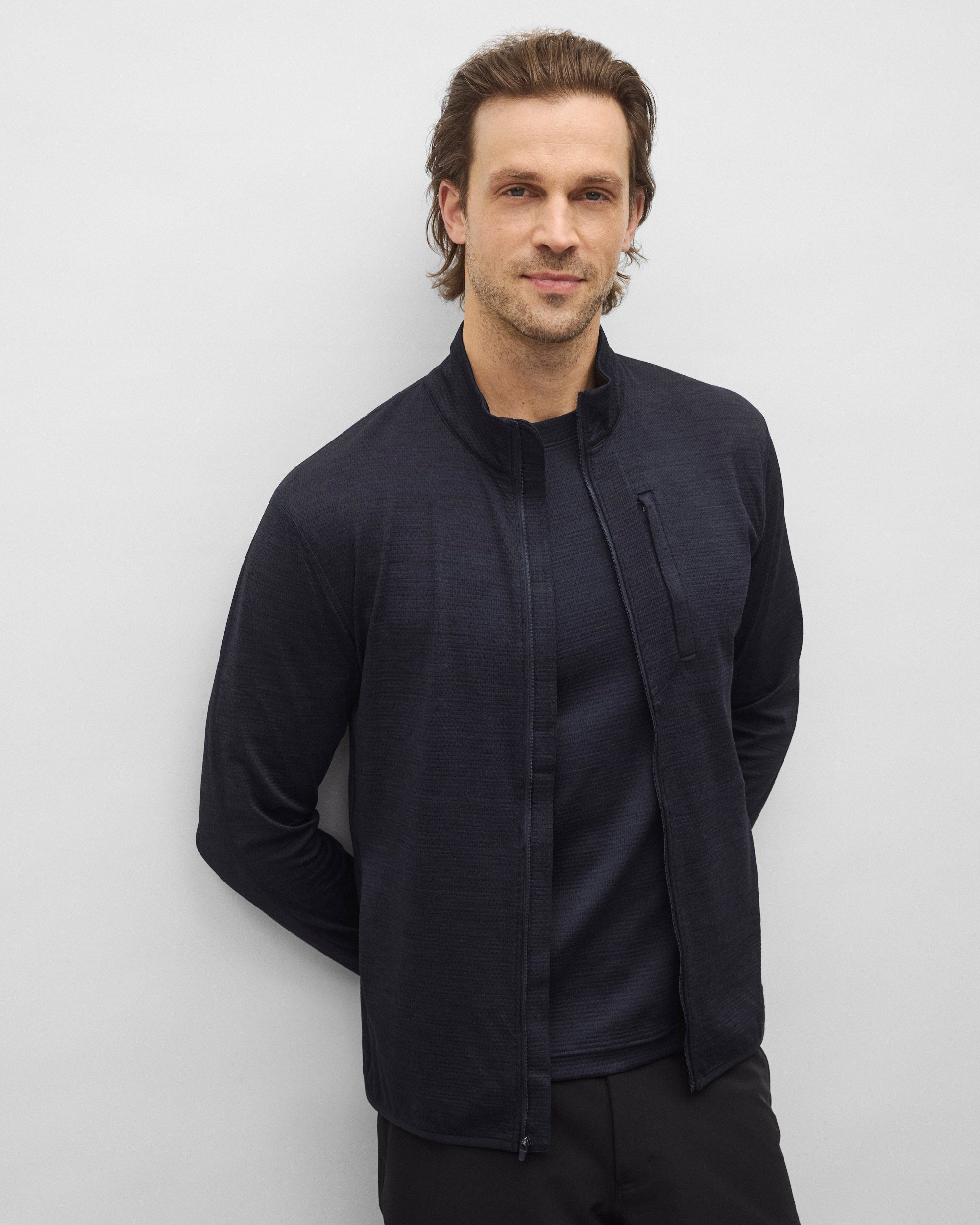 Reigning Champ Solotex Mesh Tiebreak Standard Track Jacket