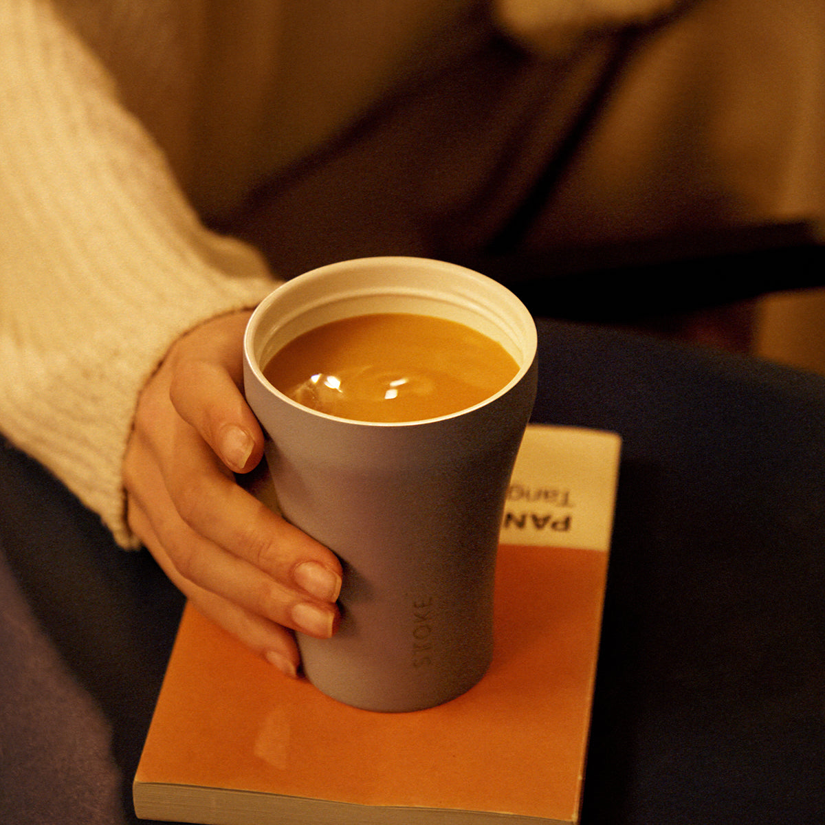 Sttoke 8oz Commuter Cup - Bondi Blue