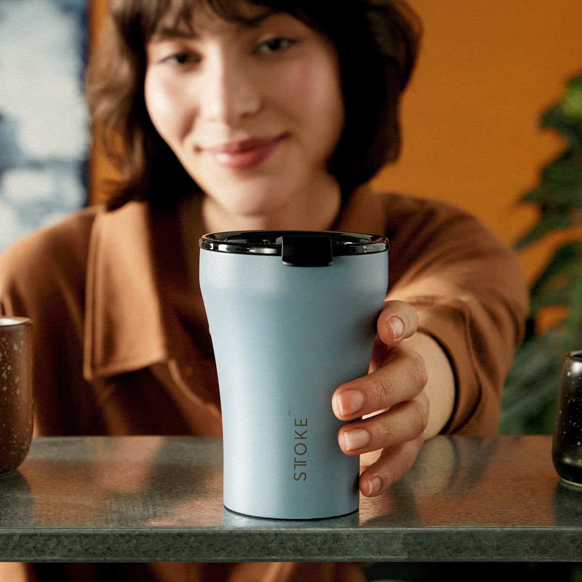 Sttoke 8oz Commuter Cup - Bondi Blue