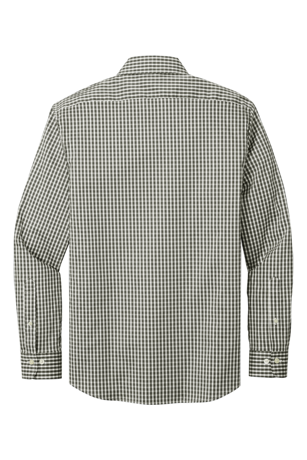Deep Black Check|Back