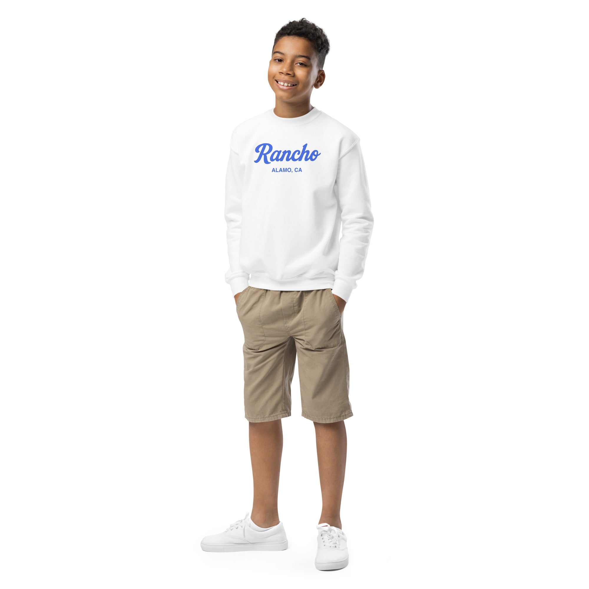 Youth Script Crewneck 5
