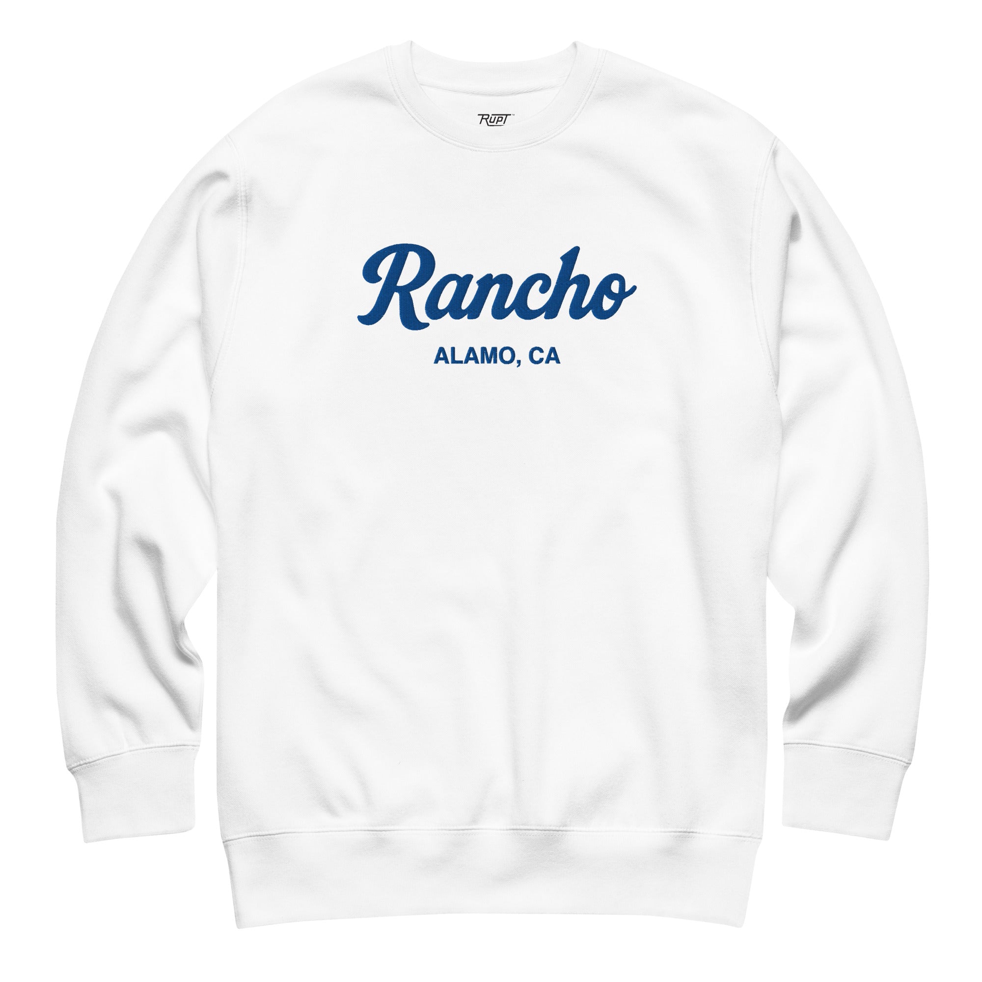 Adult Embroidered Script Crew 4