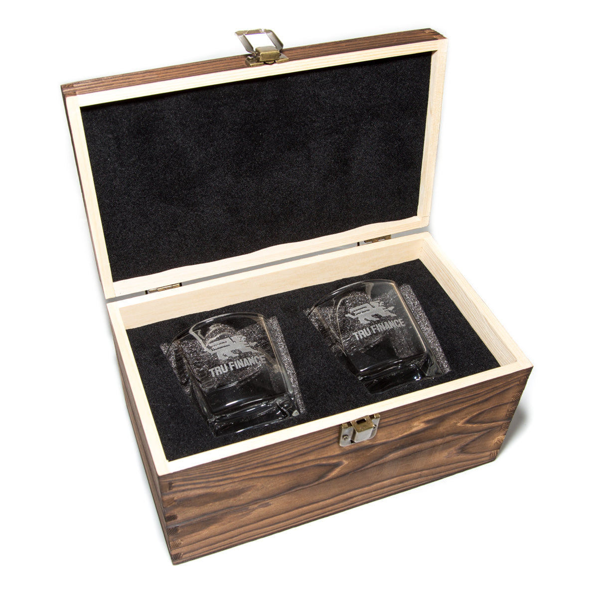 Branded Aviara Whiskey Glasses - Box Set 2
