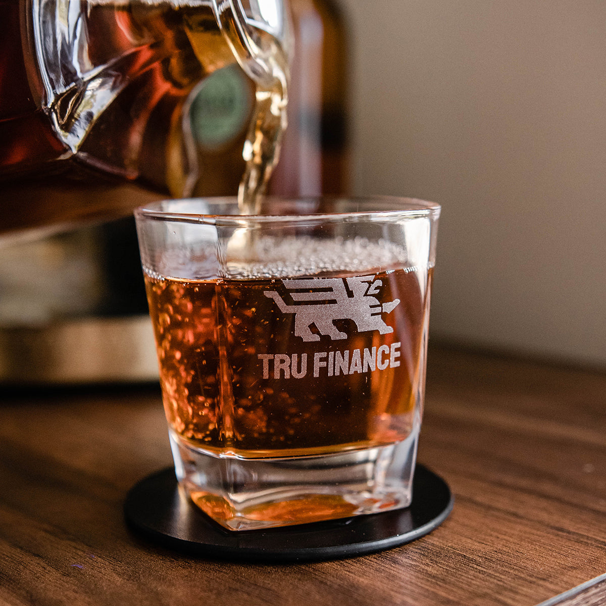 Branded Aviara Whiskey Glasses - Box Set 6