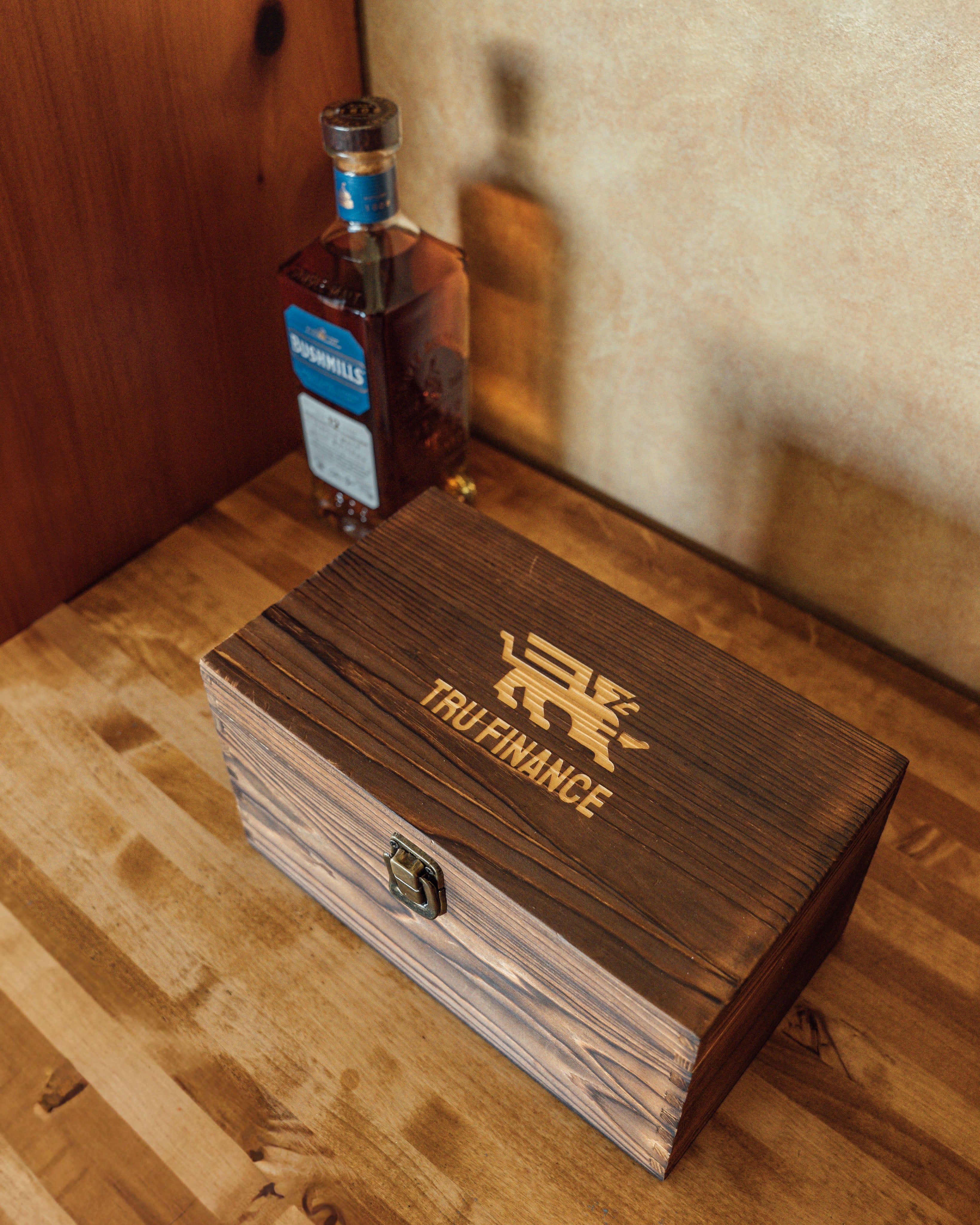Branded Aviara Whiskey Glasses - Box Set 4