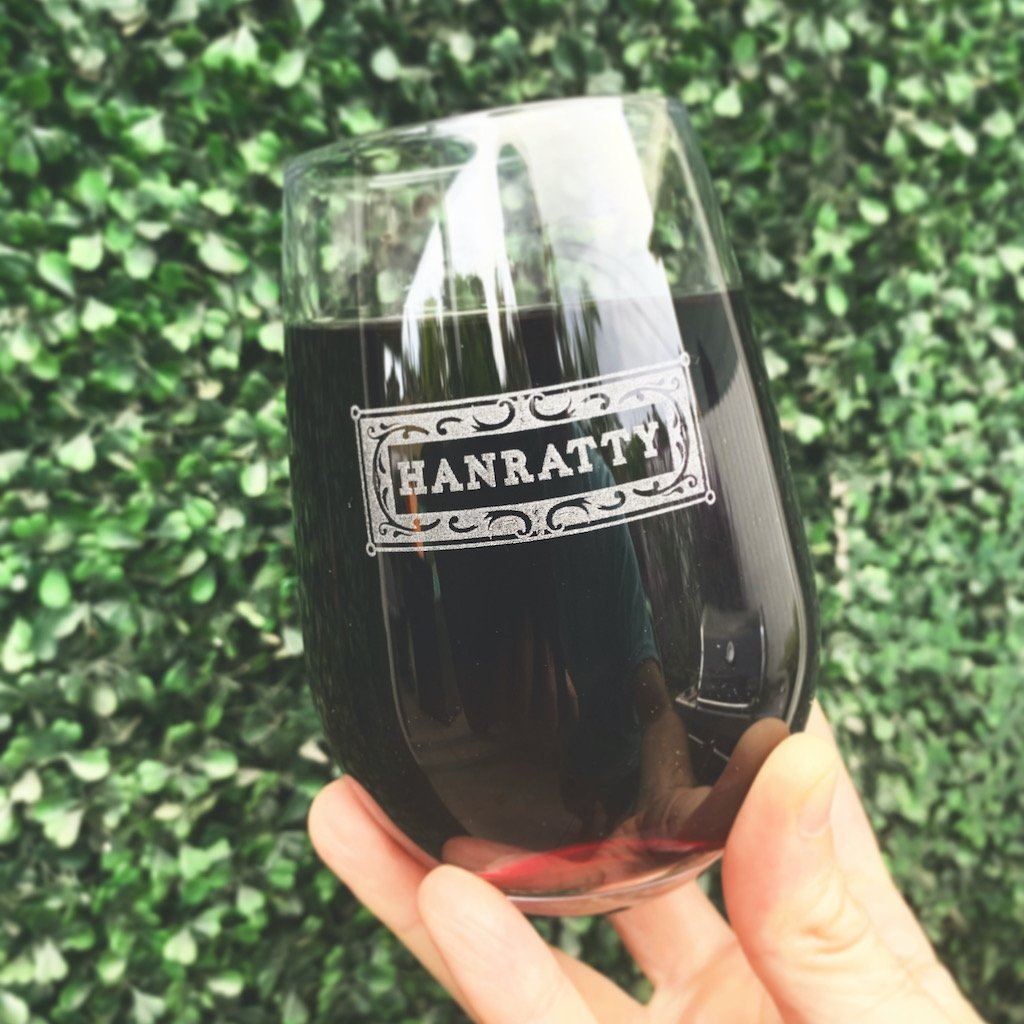 Branded Santa Fe Wine Glasses - Bulk 6