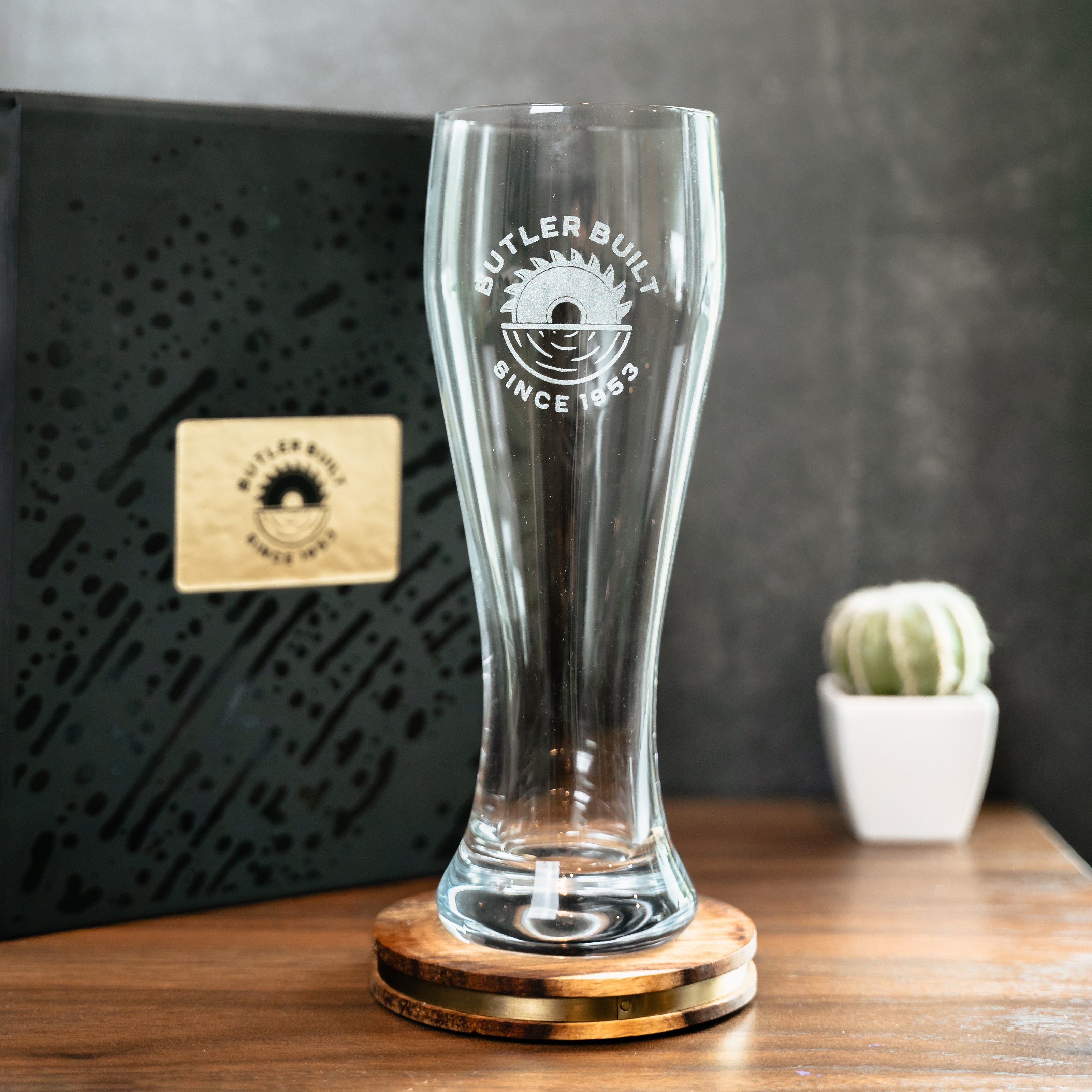 Branded Torrey Pilsner Glass - Box Set 5