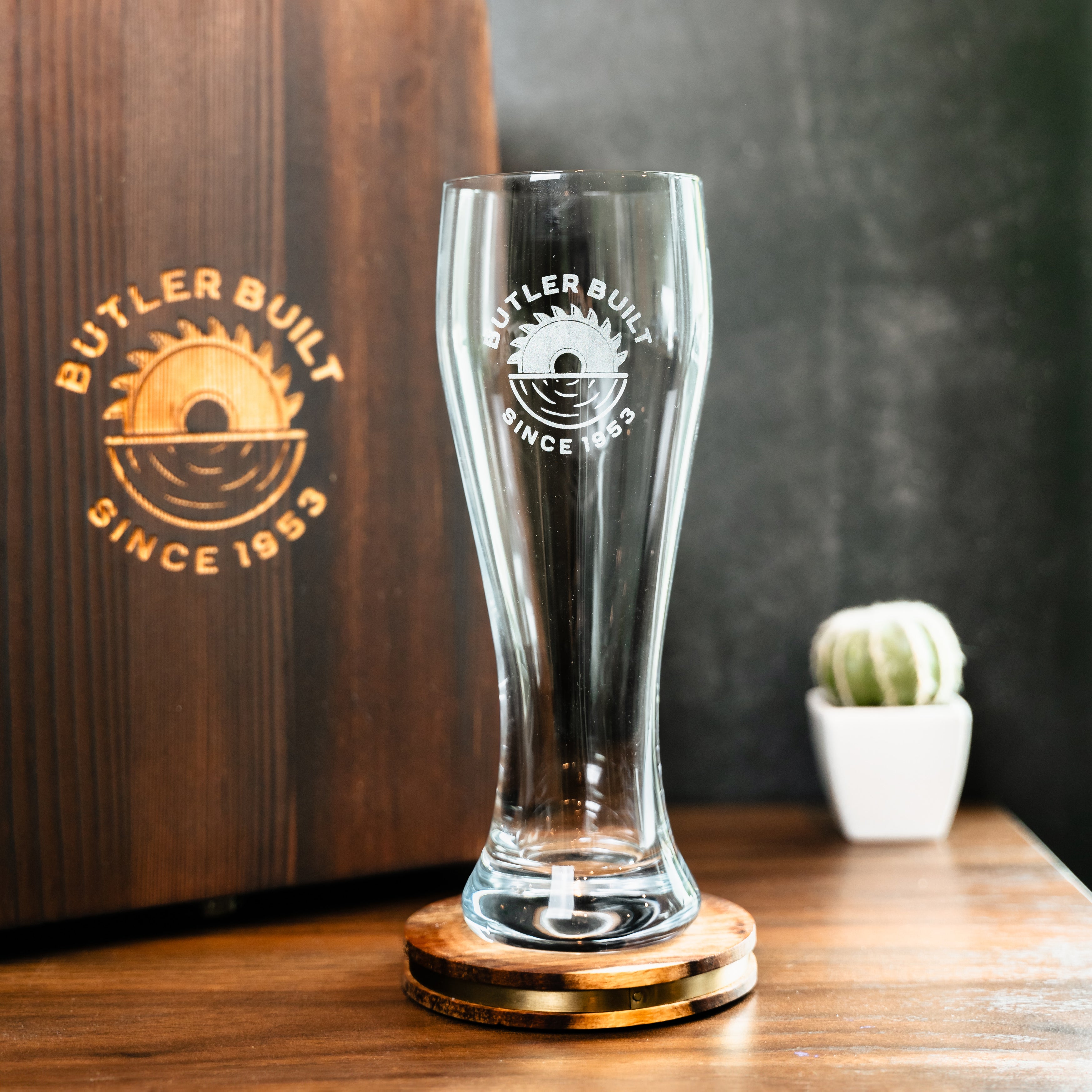 Branded Torrey Pilsner Glass - Box Set 6