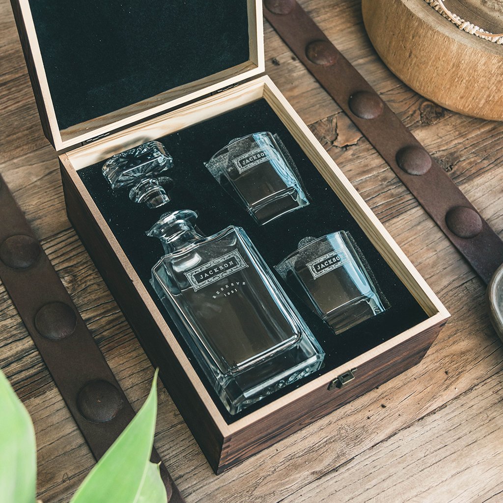 Heirloom Whiskey Decanter Set 2