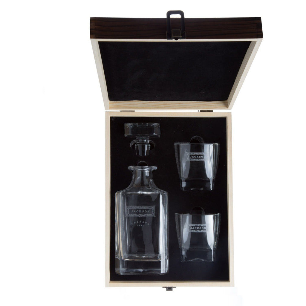 Classic Whiskey Decanter Set 5