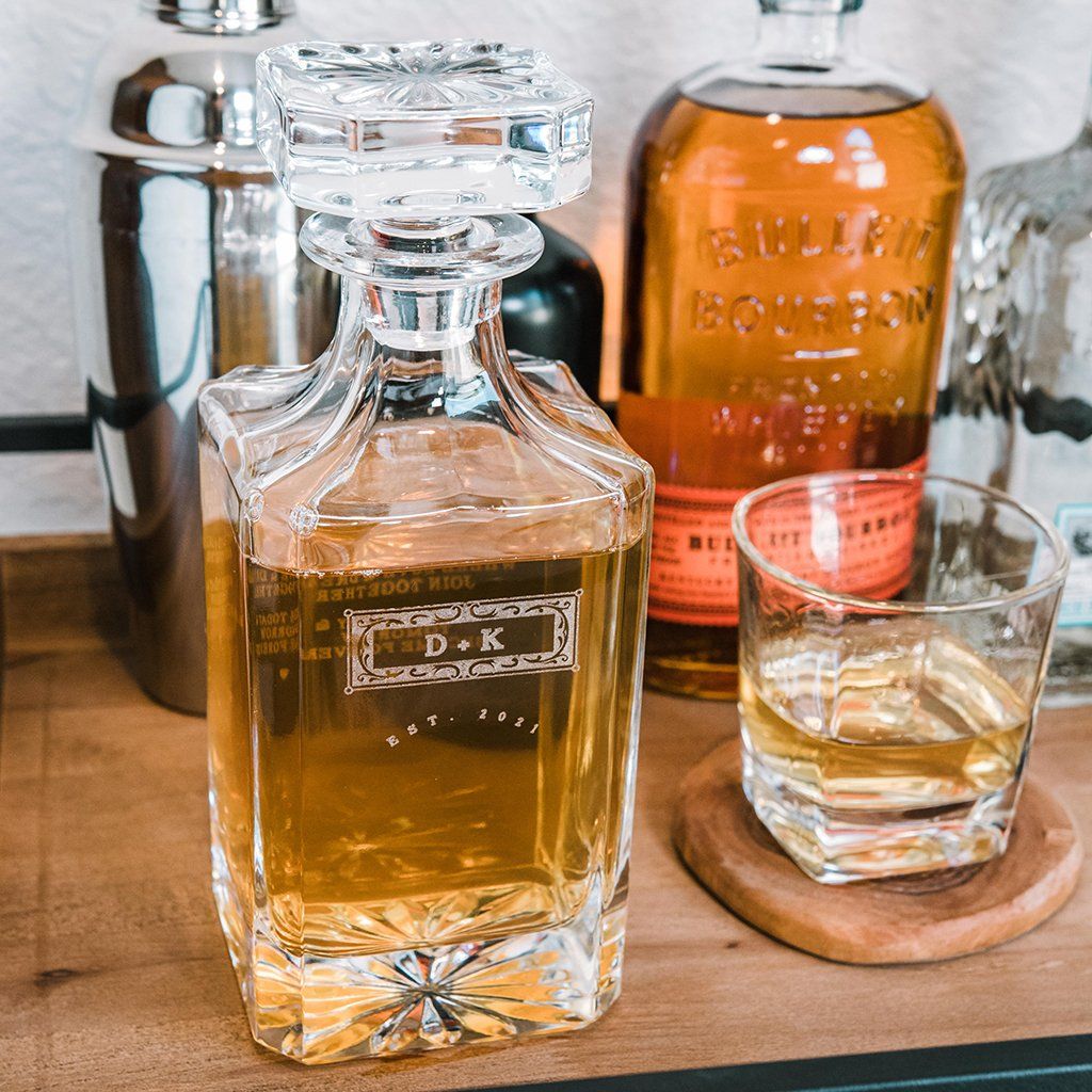 Classic Whiskey Decanter Set 6