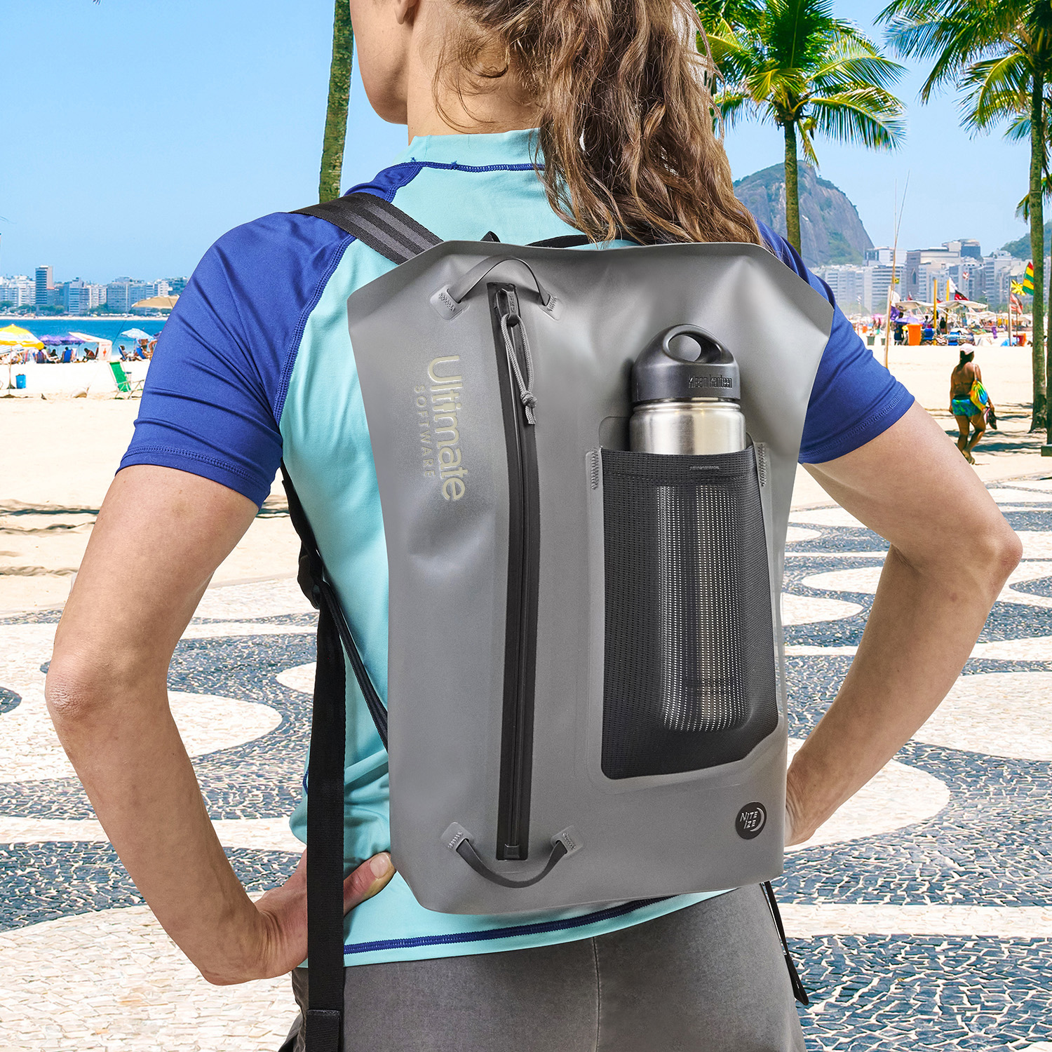NITE IZE® RUNOFF® WATERPROOF 12L BACKPACK