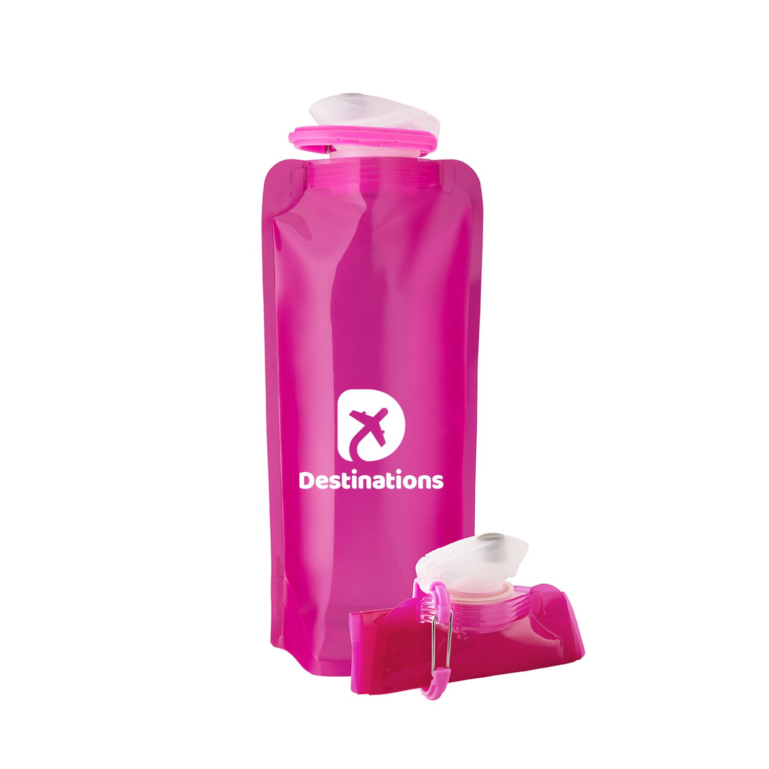 Vapur Solids Folding Anti-Bottle .7L Magenta