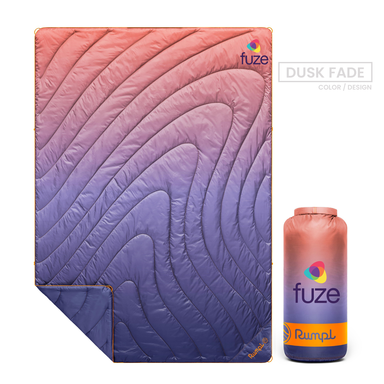 Rumpl® Original Puffy Blanket DUSK FADE