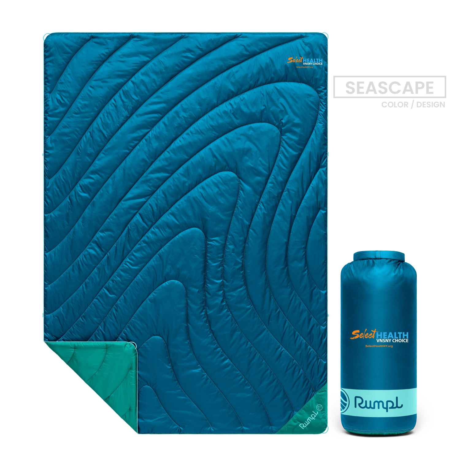 Rumpl® Original Puffy Blanket SEASCAPE
