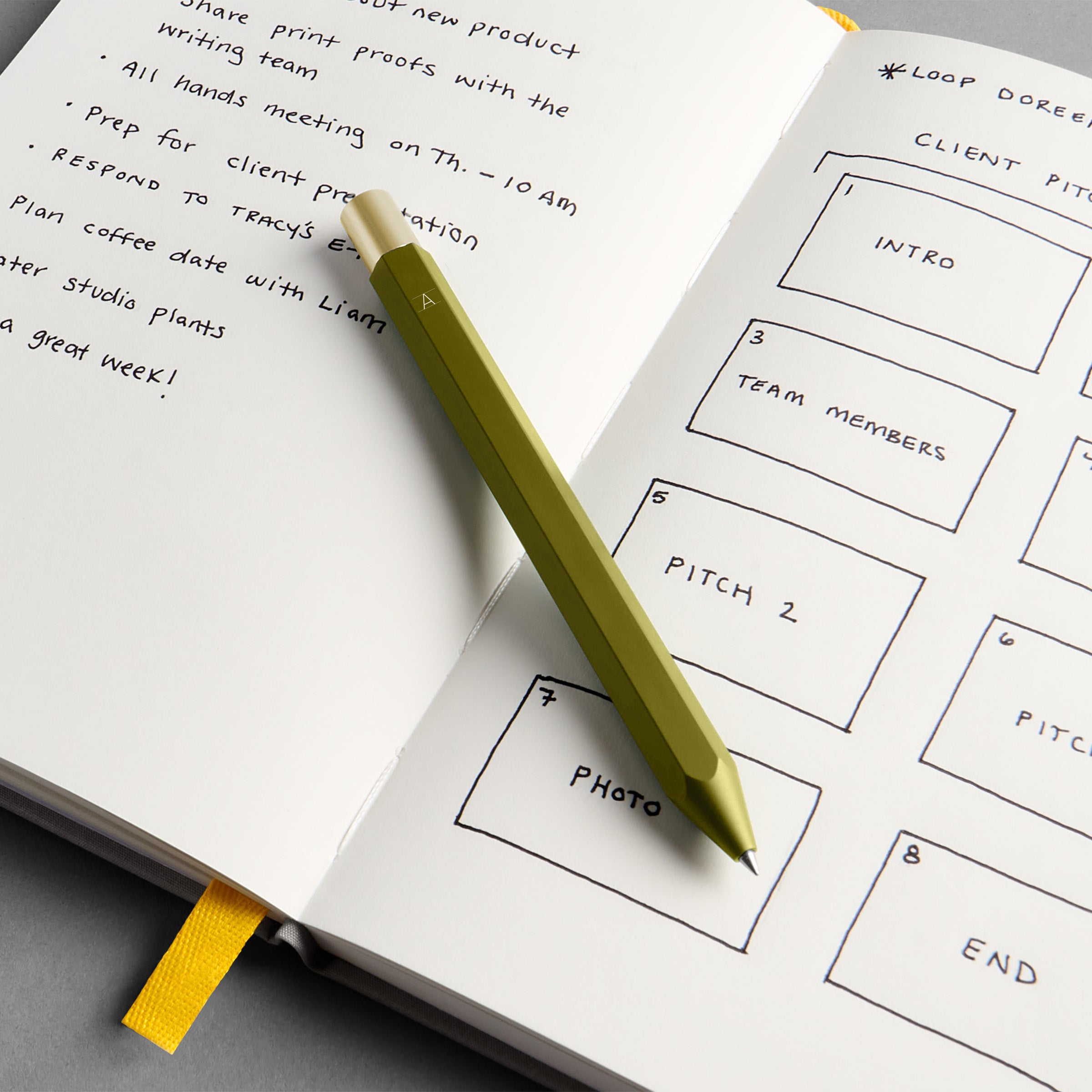 Baronfig × Appointed Squire Hex Pen 5