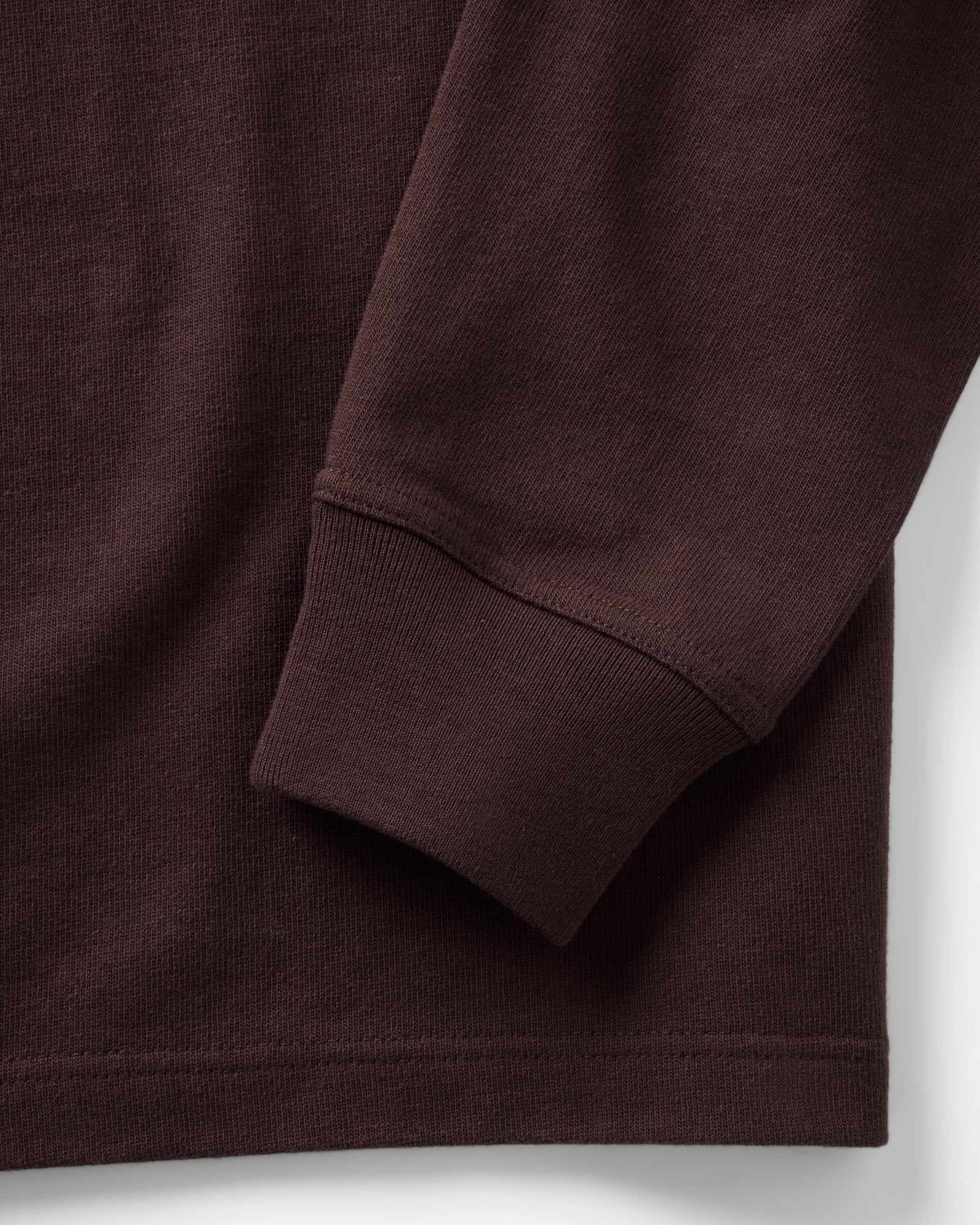 The Rugby Shirt in Burgundy 5