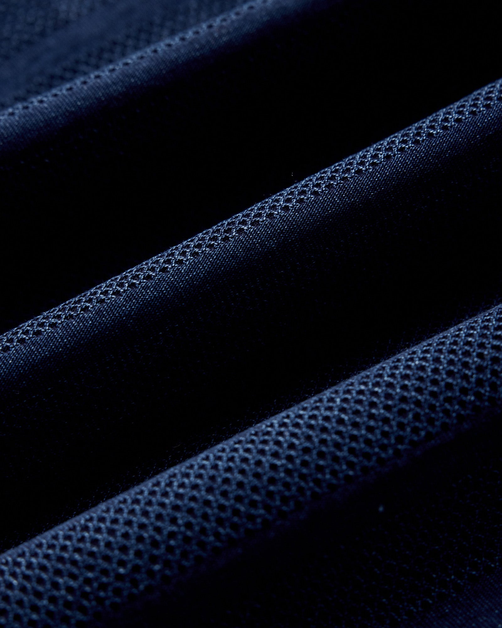 The Long Sleeve Polo in Indigo Knit Stripe 6