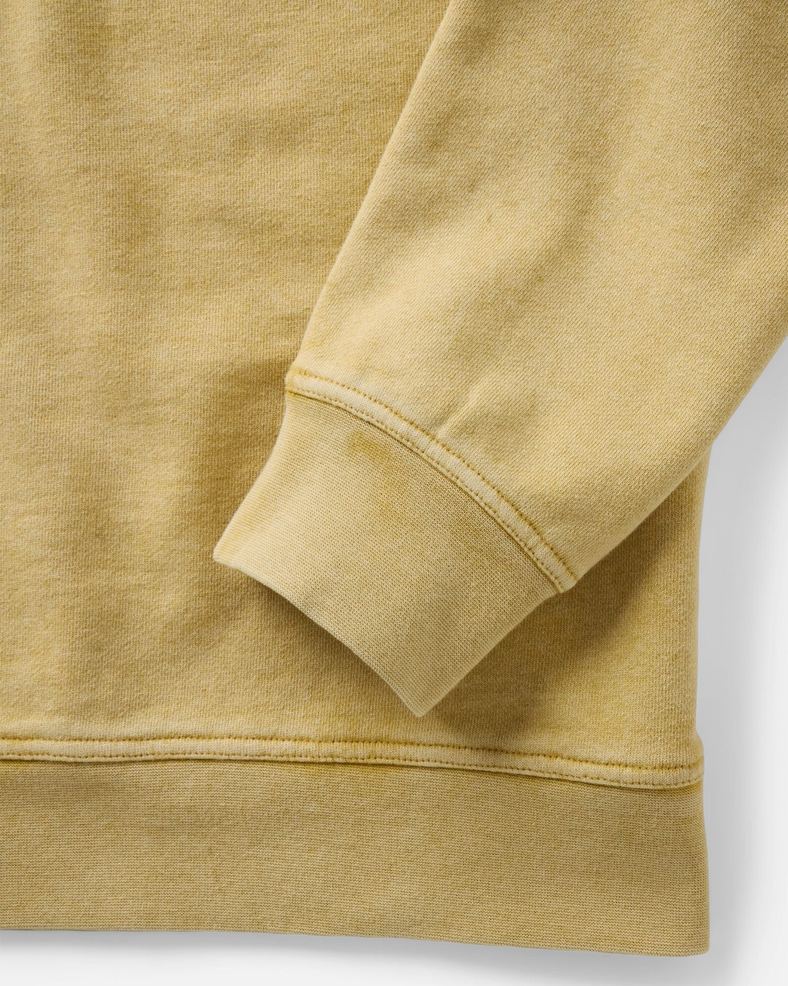 The Sunset Henley in Washed Goldfinch Terry 5