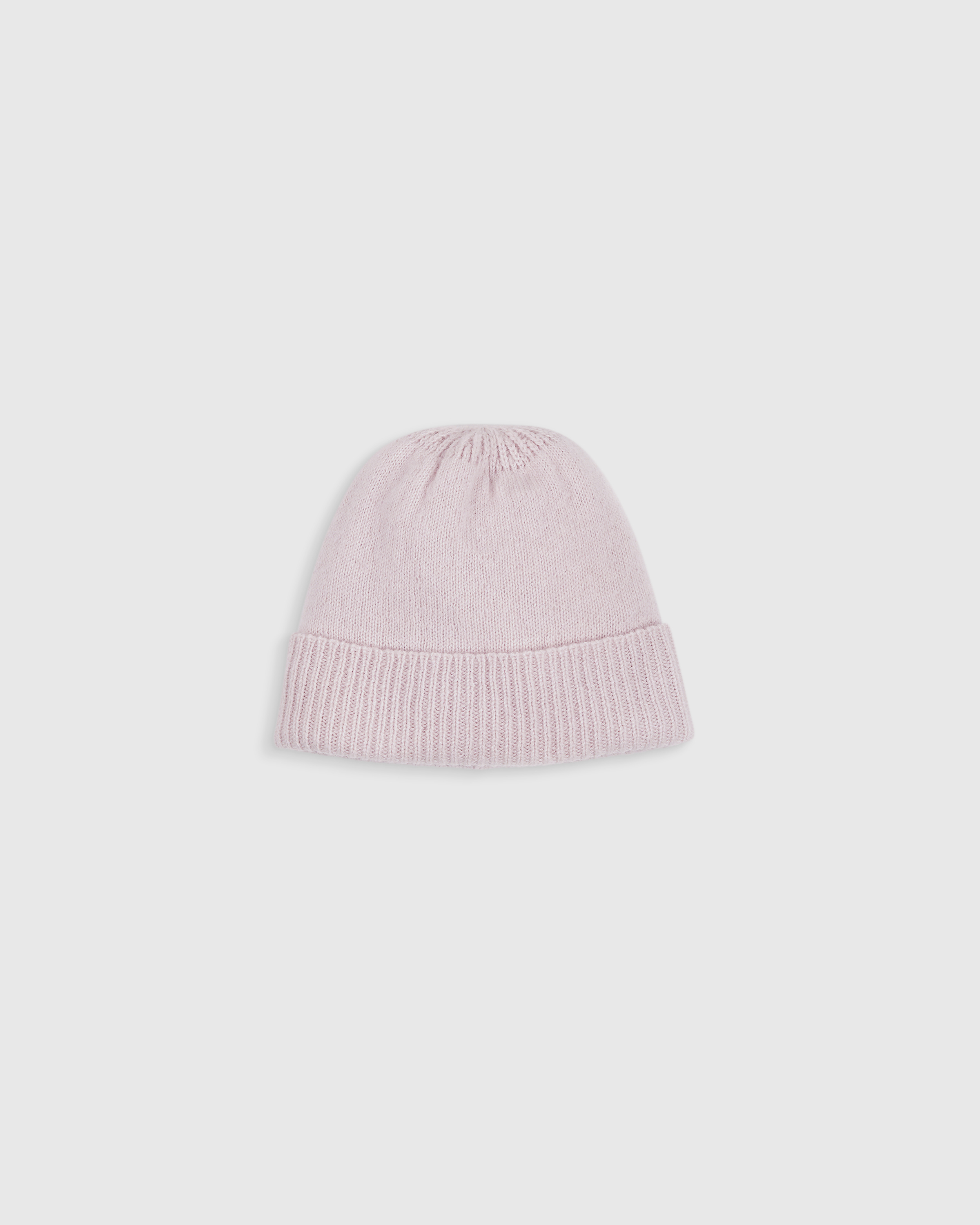 Washable Cashmere Beanie Minimal Pink