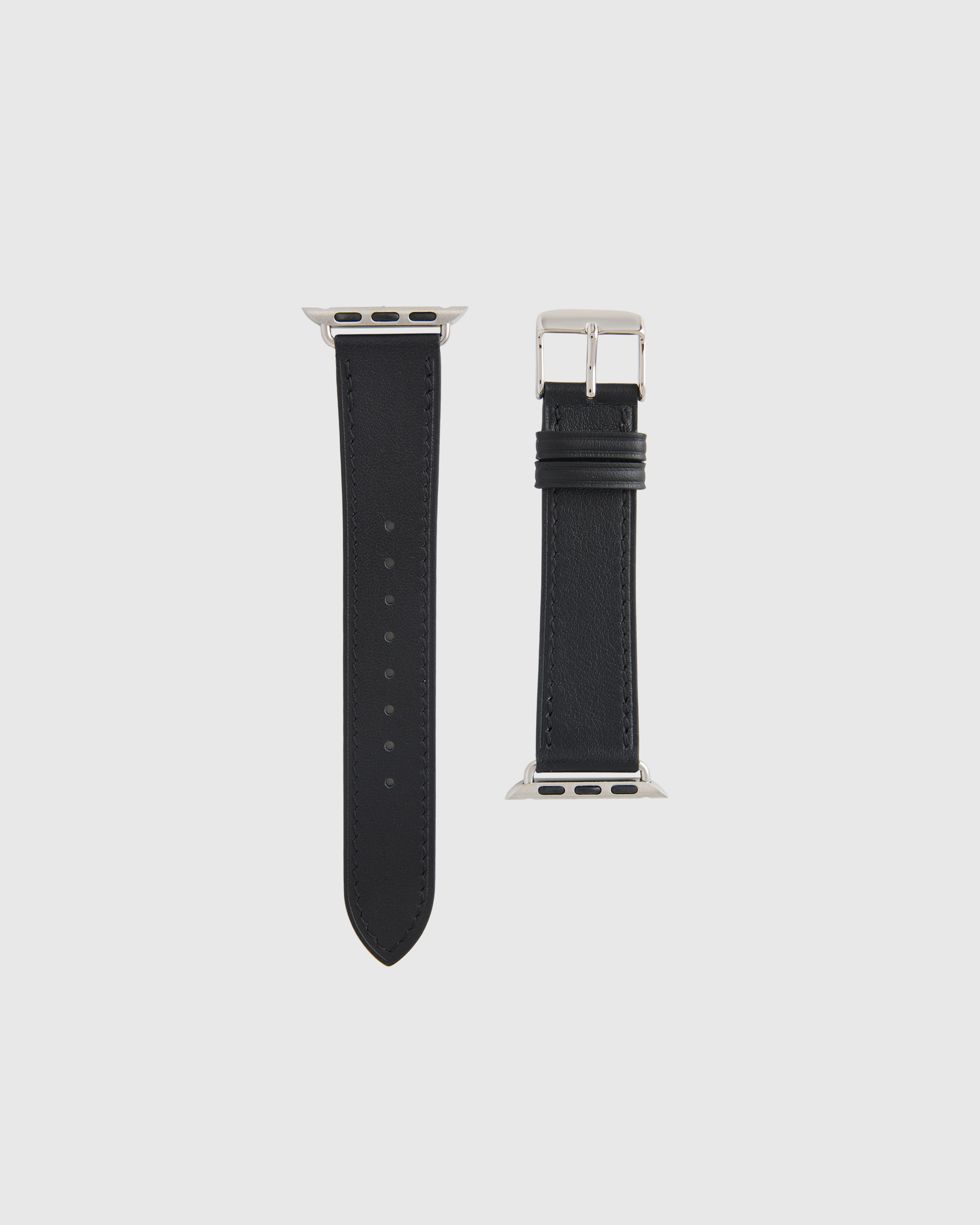 Leather Smartwatch Band Black