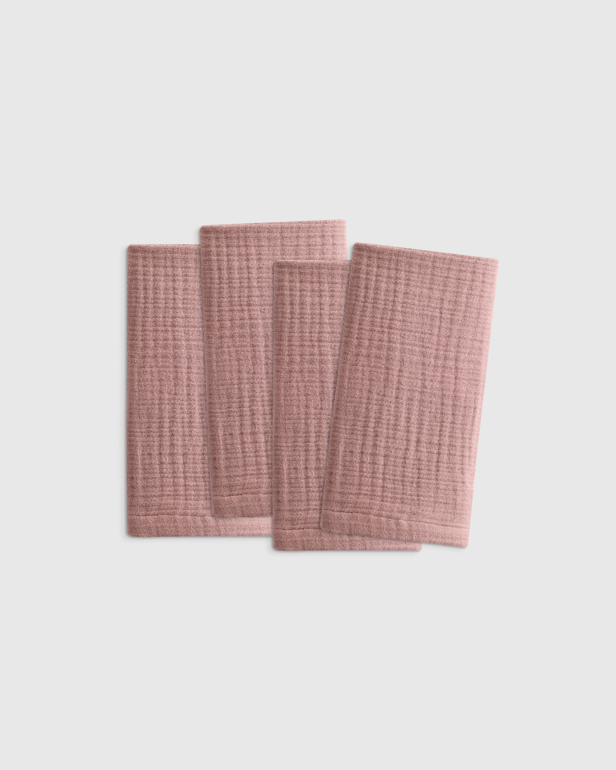 Organic Cotton Gauze Napkins, Set of 4 Fig