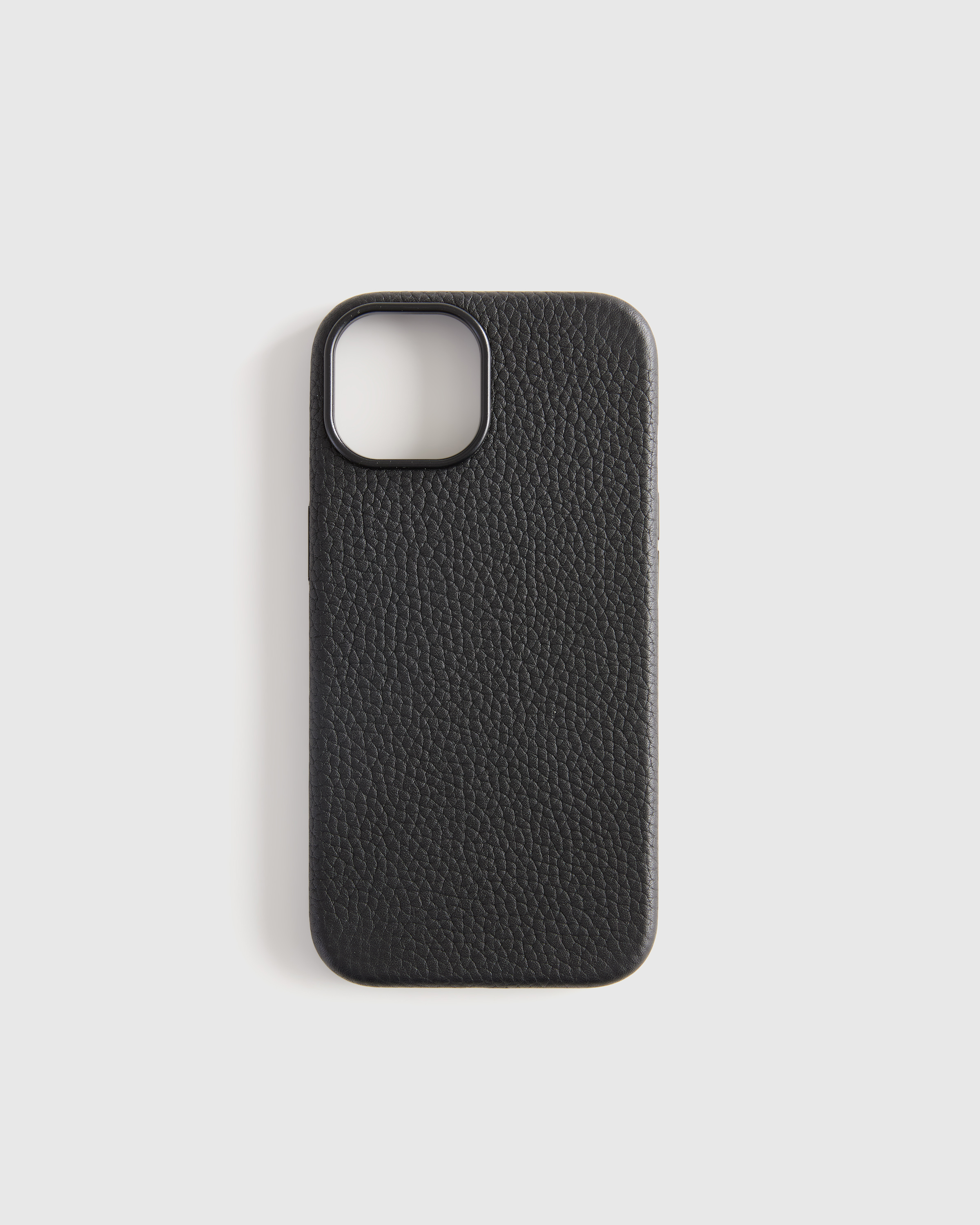 Leather Phone MagSafe Case Black