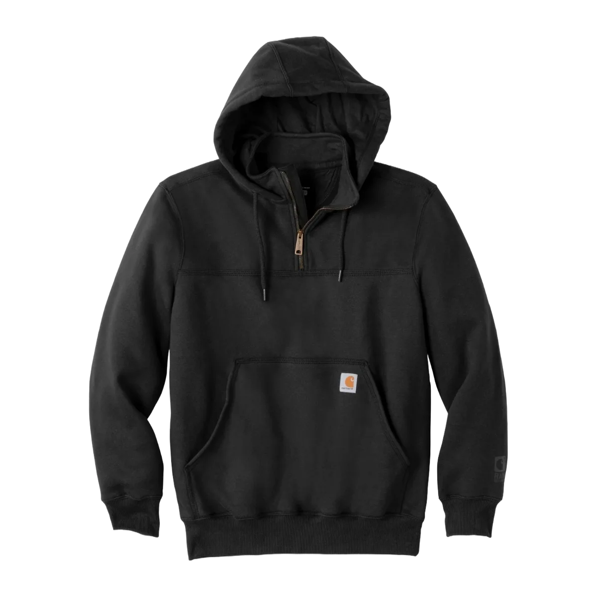 Carhartt Rain Defender Paxton Heavyweight Hooded Zip Mock Sweatshirt