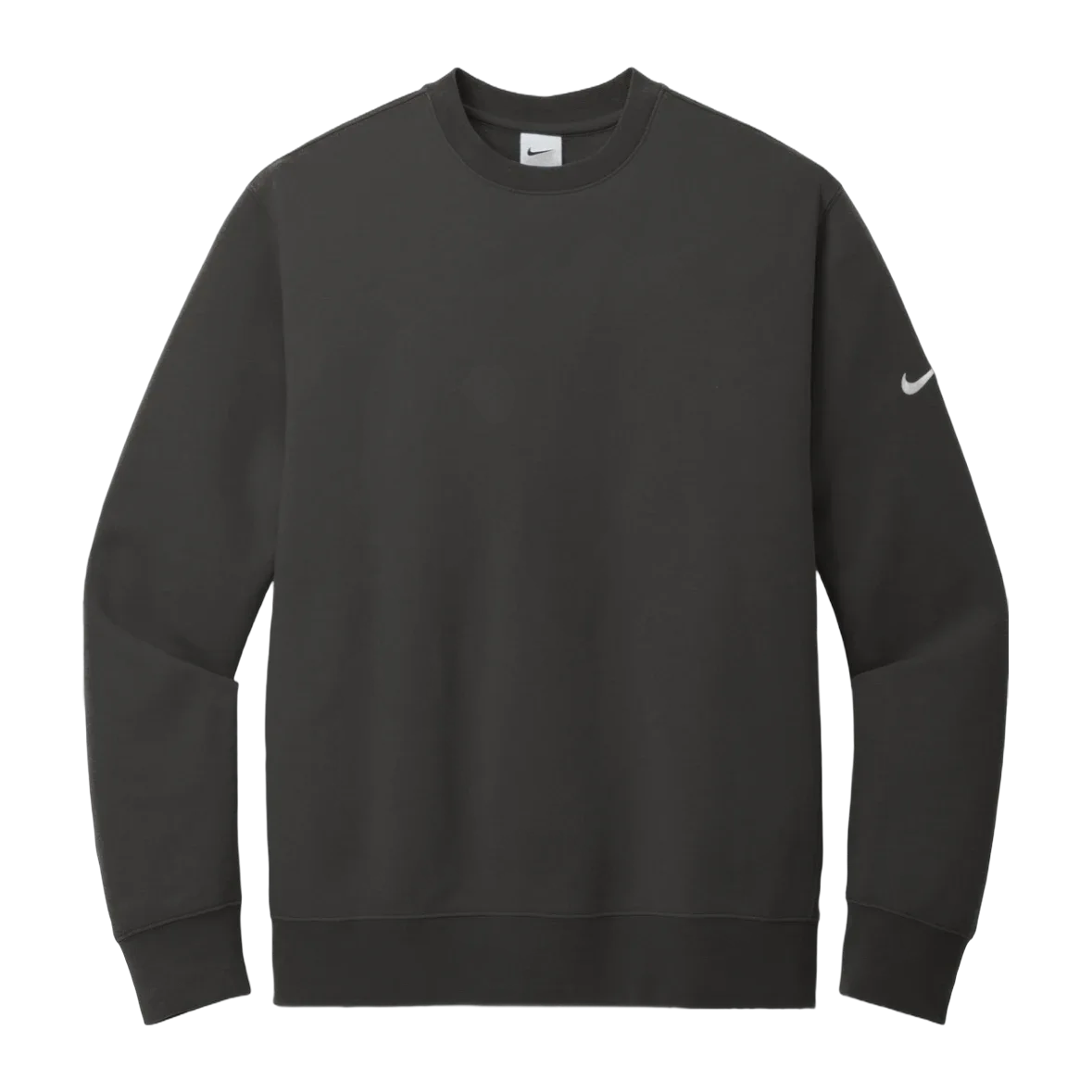 Nike Club Fleece Sleeve Swoosh Crew