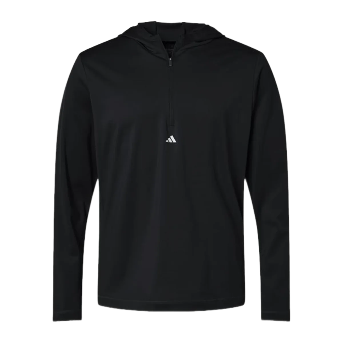 Adidas Lightweight Performance Quarter-Zip Hooded Pullover