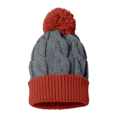 Heather Grey/ Rust|Front