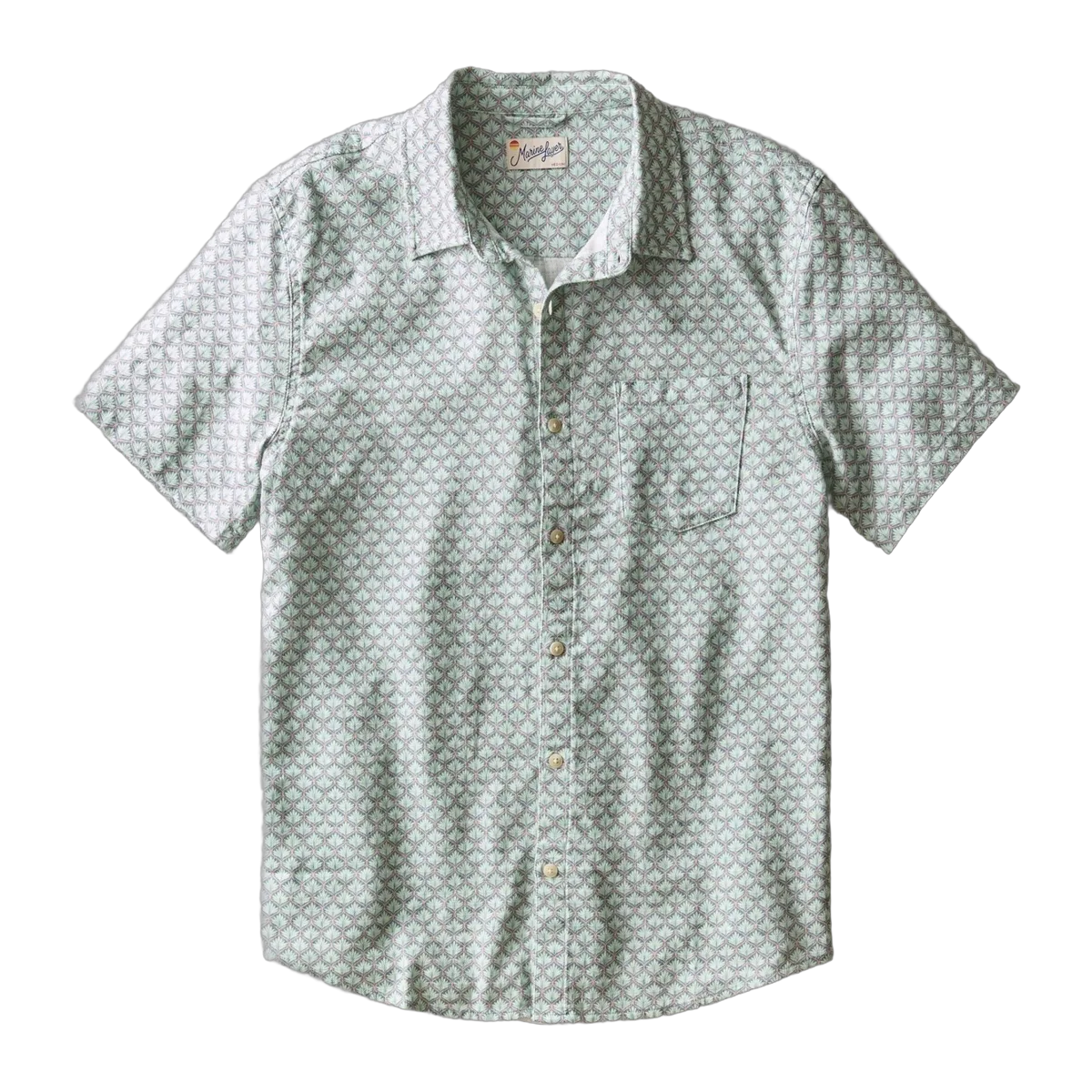 Marine Layer Stretch Selvage Short Sleeve Shirt