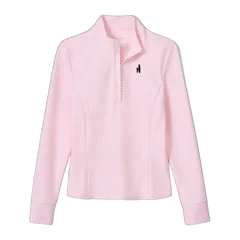 Johnnie-O Custom Surfer Logo Ric Rac Performance Half Zip