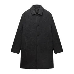 Reigning Champ Wool Herringbone Scout Coat