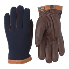 Hestra Deerskin Wool Tricot Glove