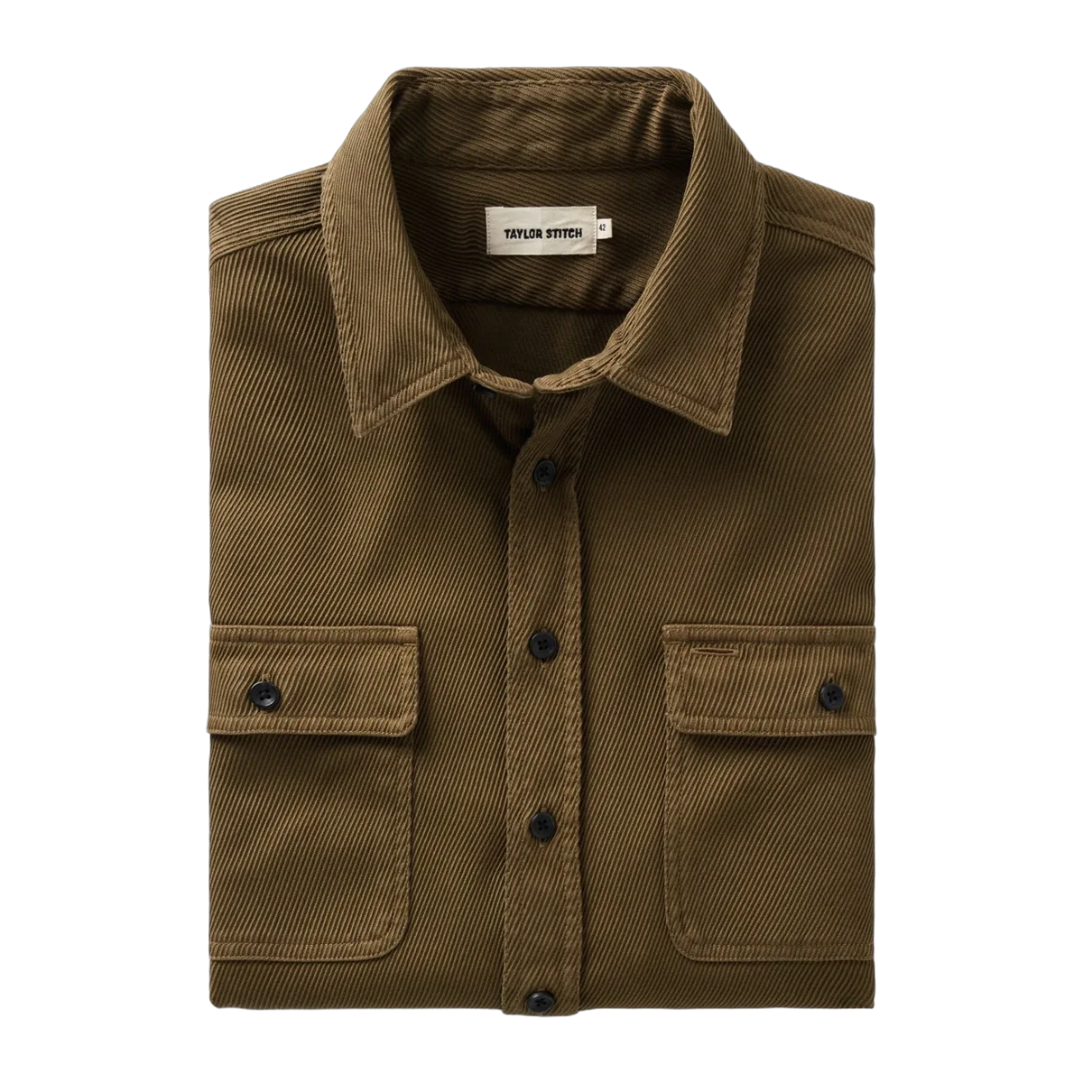 The Ledge Shirt in Bay Leaf Twill