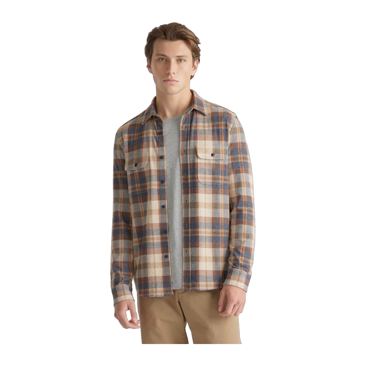 Stretch Sweater Fleece Shirt