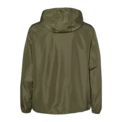 Army/ Black Zipper|Back
