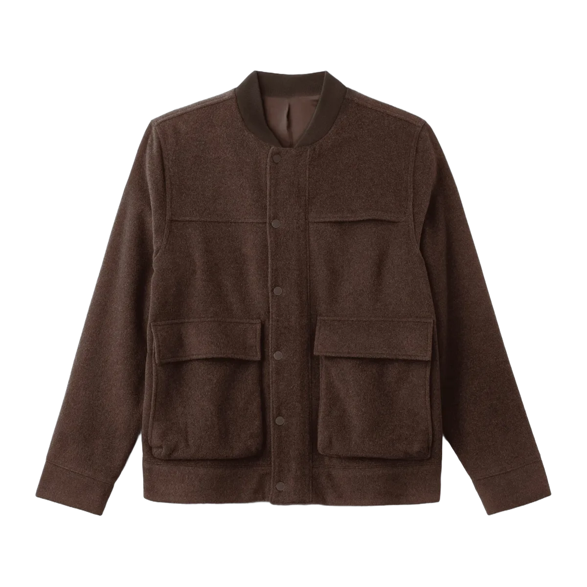 Felted Wool Bomber Jacket