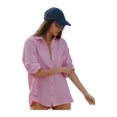 Marine Layer Jane Relaxed Double Cloth Shirt